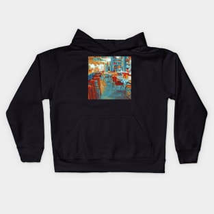 Small Town Diner V Kids Hoodie